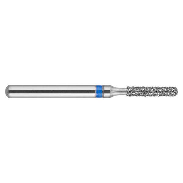 Fraises diamantées NeoDiamond FG - 140 cylindrique ronde - ISO 012, moyen (bleu), 10 pcs