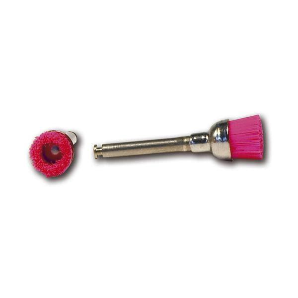 Brossse à polir sans latex rose, souple LV - souple, rose