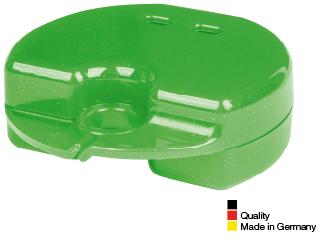 Boîtes d'orthodontie (paillettes), MINI, vert pomme (25 pcs)