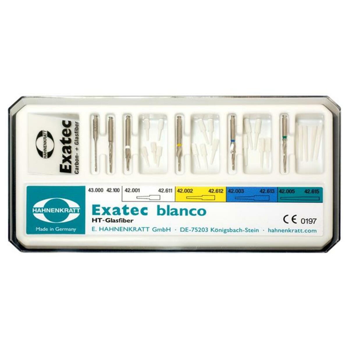 Excatec blanco HT-Tenons fibre de verre - coffret standard