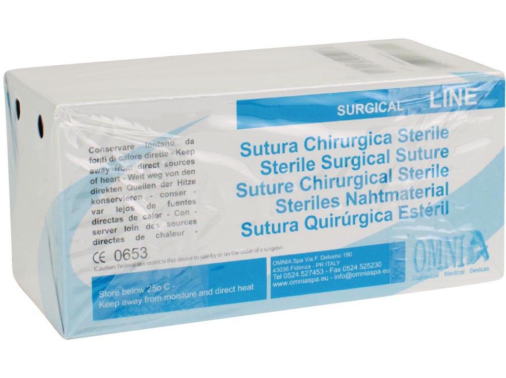 Omnia hechtdraad PTFE 4/0 HS 75cm 12st