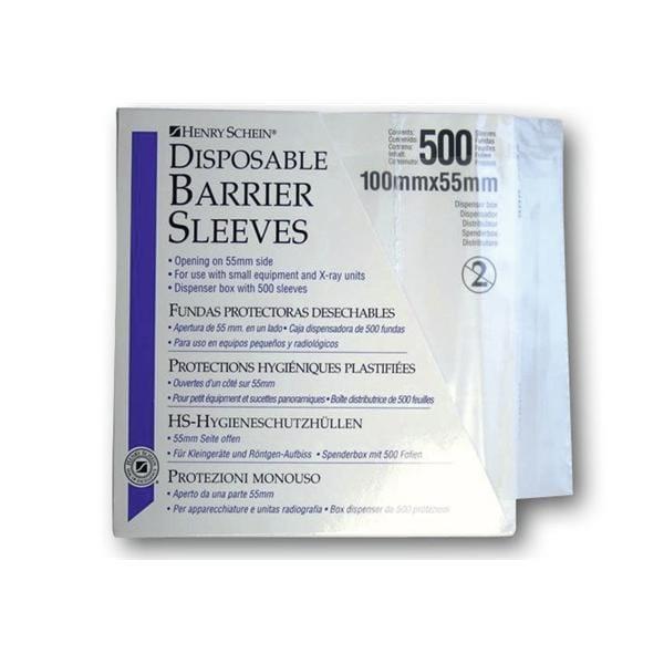 Disposable Barrier Sleeves - pour localisateur d'apex et guide optique, 10 x 5,5 cm