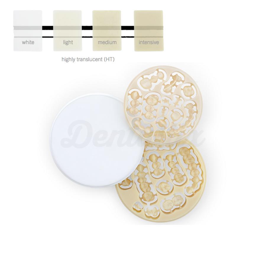 DIMA Zirconia CAD/CAM zirconiadiscs voor CAD/CAM-freesmachine (98,5 mm Ø)