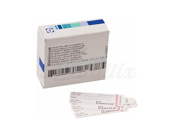 Aesculap Indicator labels met adhesieve achterkant