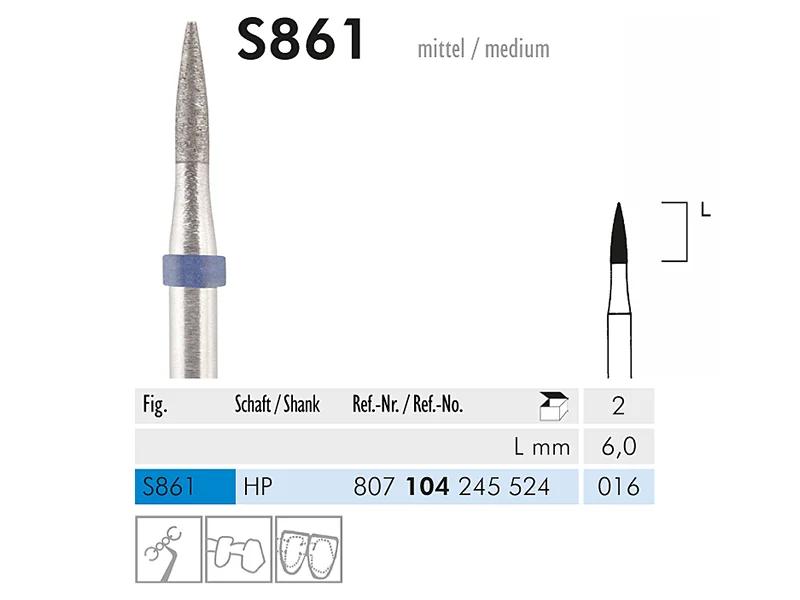 S 861 HP 016 diamantinstrument