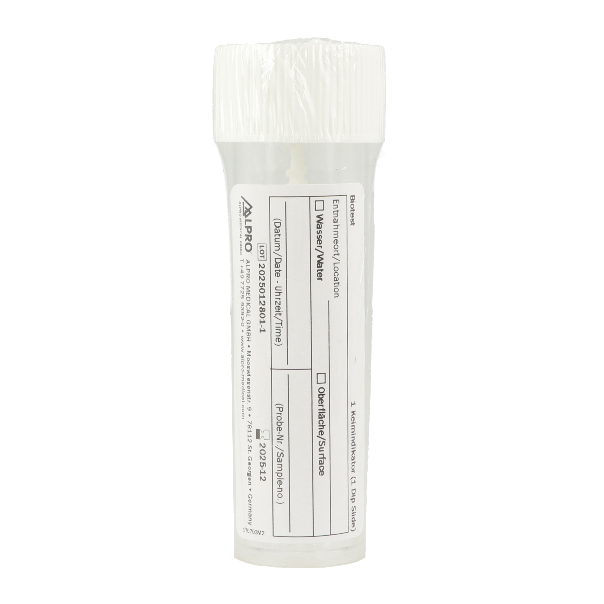 Biotest plus watertest Dip Slide