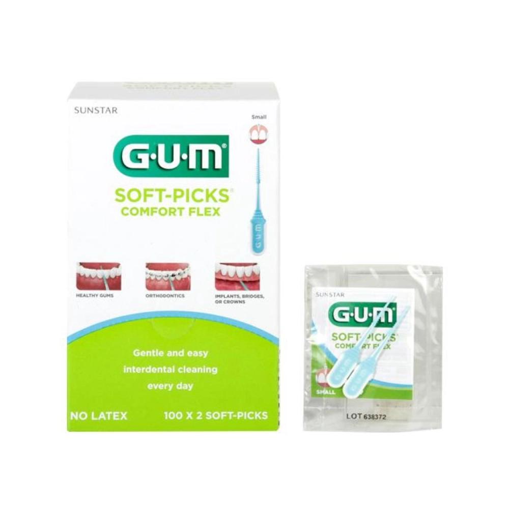 GUM® Soft-Picks Comfort Flex Menthe 100x2pces (sample box)