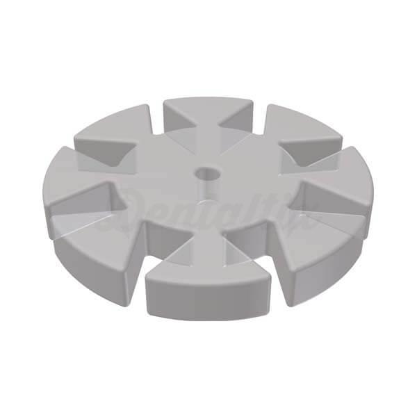 Distributeur de disques mémo de sécurité translucides à 8 pétales