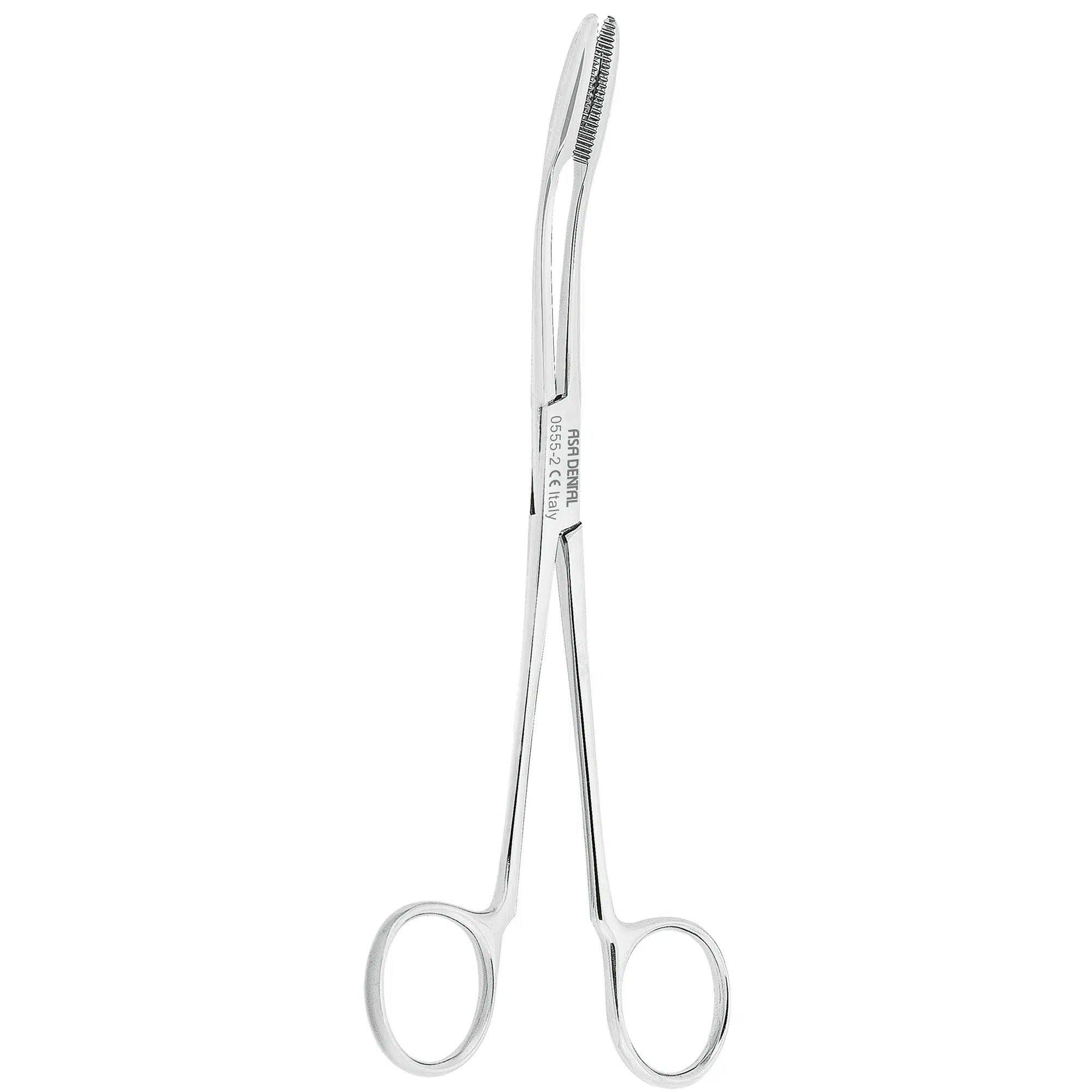 Pince à pansement Asa Dental Gross-Maier courbe (20 cm)