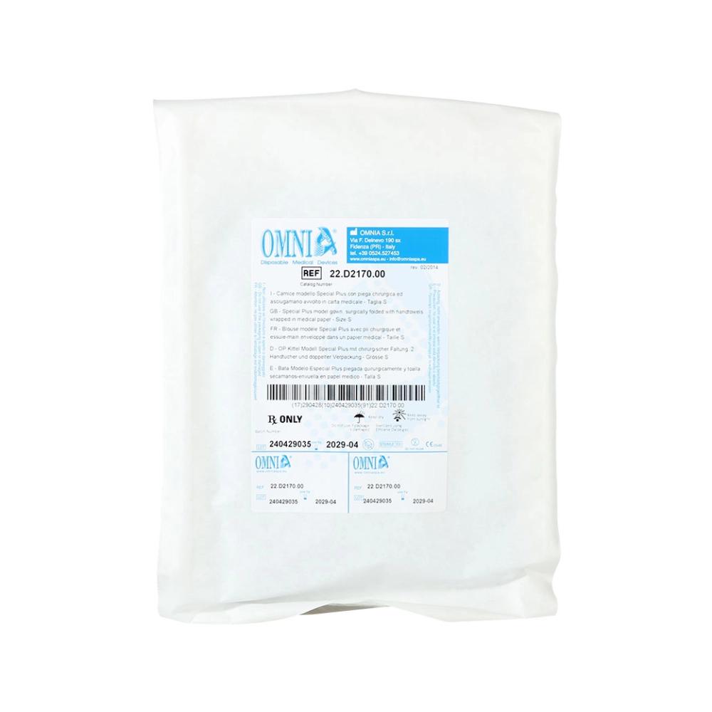 Omnia Casaque Special Plus stérile large 12 pcs