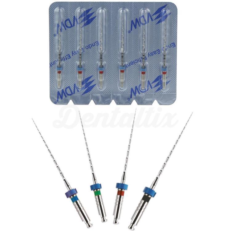 Mtwo NiTi vijlen - assortiment 25 mm - 16 mm, elk 2 x 45 .04, 50 .04, 60 .04