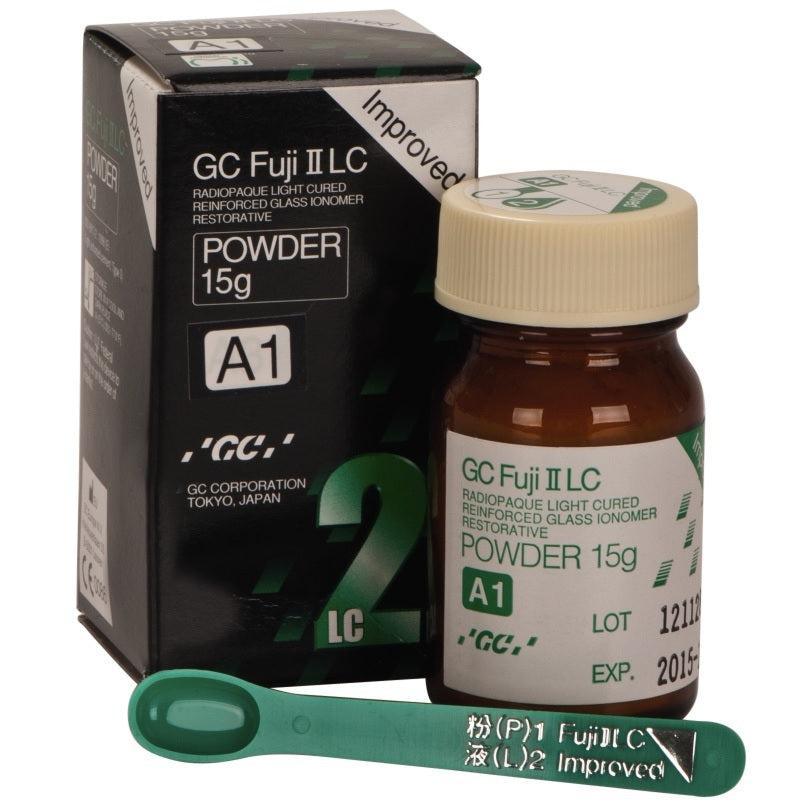 GC Fuji II LC Improved poudre, teintes A (15 g)