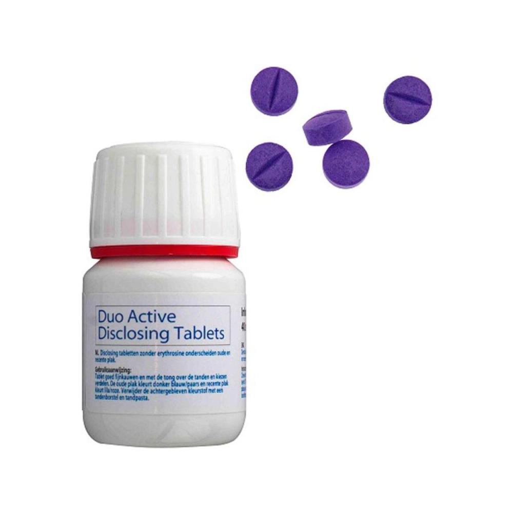 Lactona Duo-Active disclosing tablettes 250 pcs
