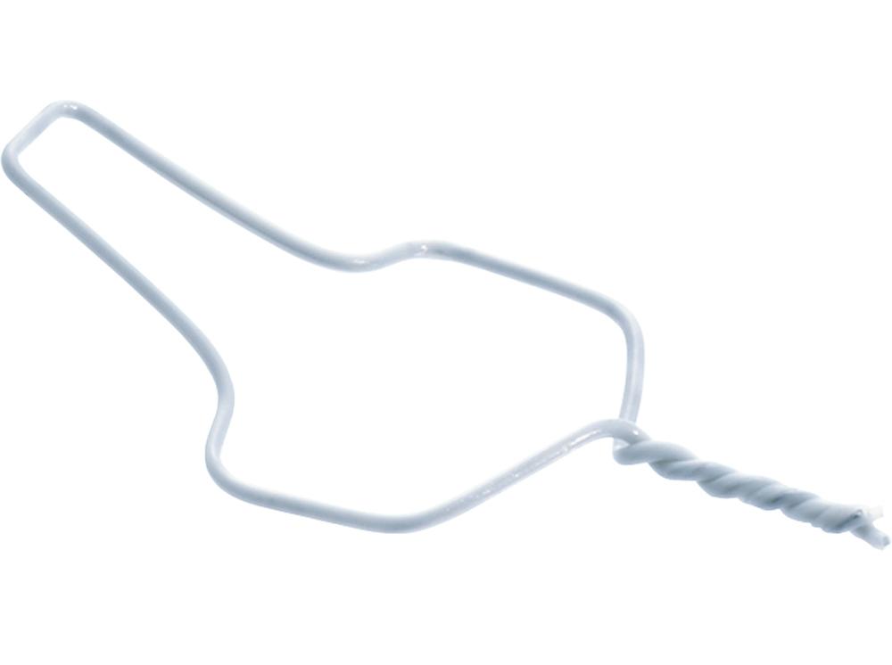Ligature préformée blanche, courte