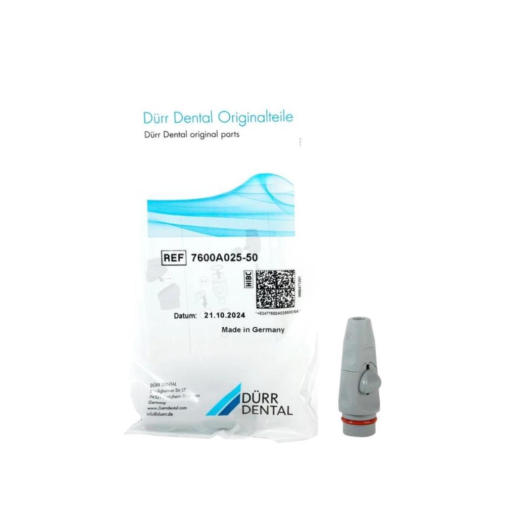 Dürr Dental Pièce à main d'aspiration small, gris 7600A025-50 l'unité