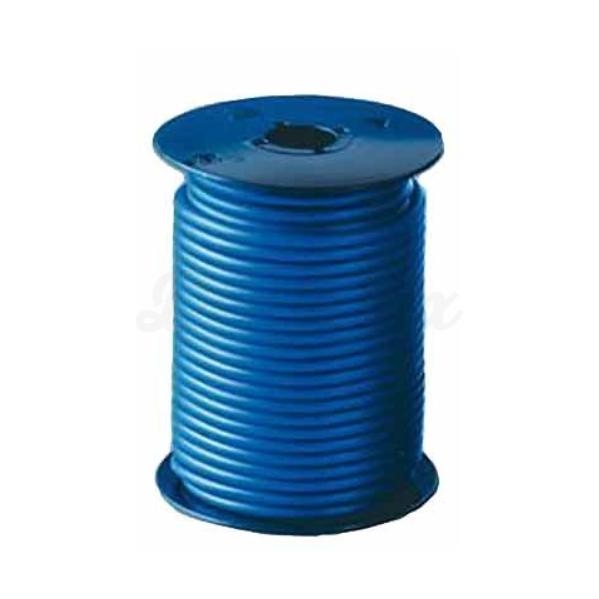 Wasdraad halfhard blauw (250 g)