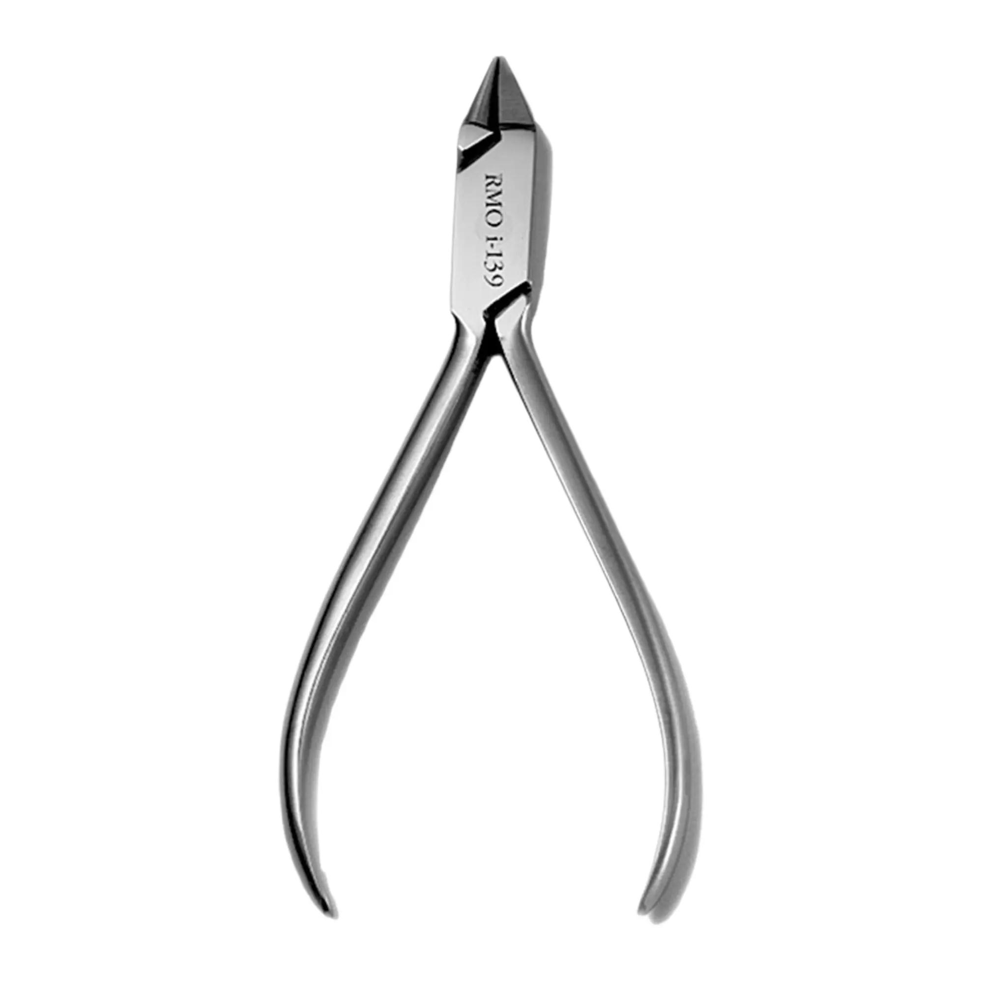 Wire bending plier angle (bird beak type)