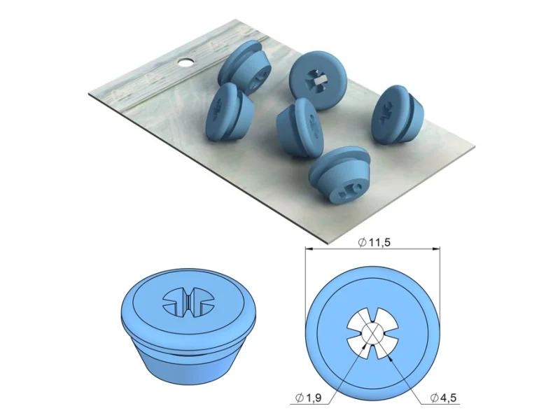 Silicone rings ø2-3,5mm
