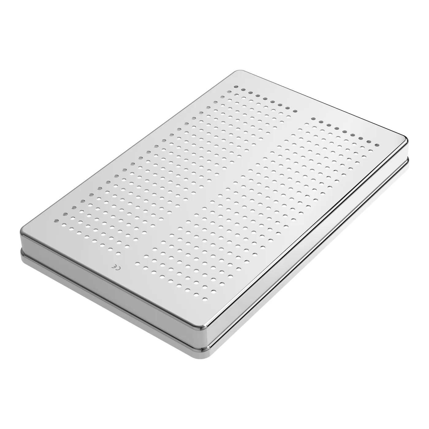 Couvercle Perfore 28X18Cm Inox