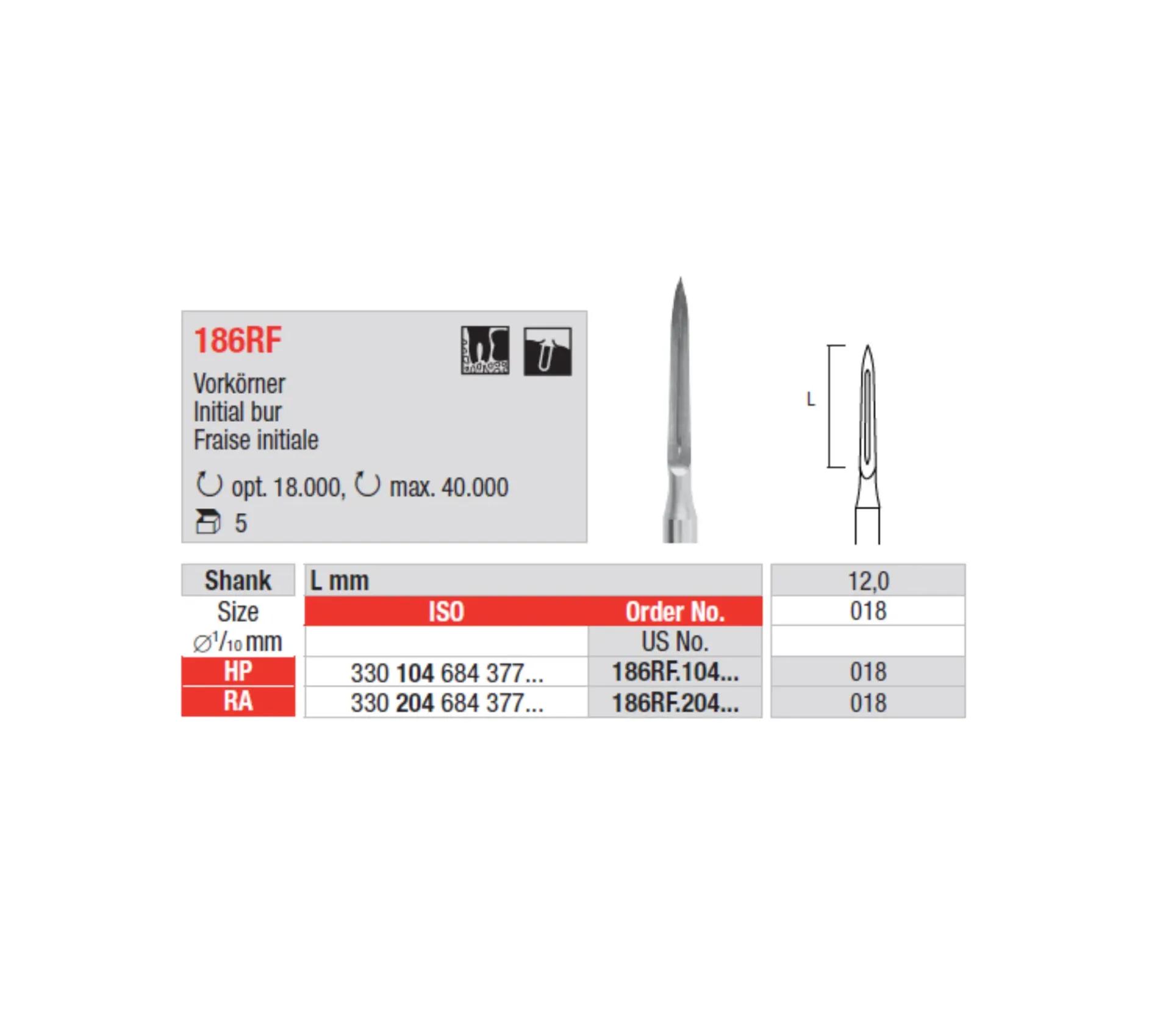 Chirurgie - initial bur #186RF (5)