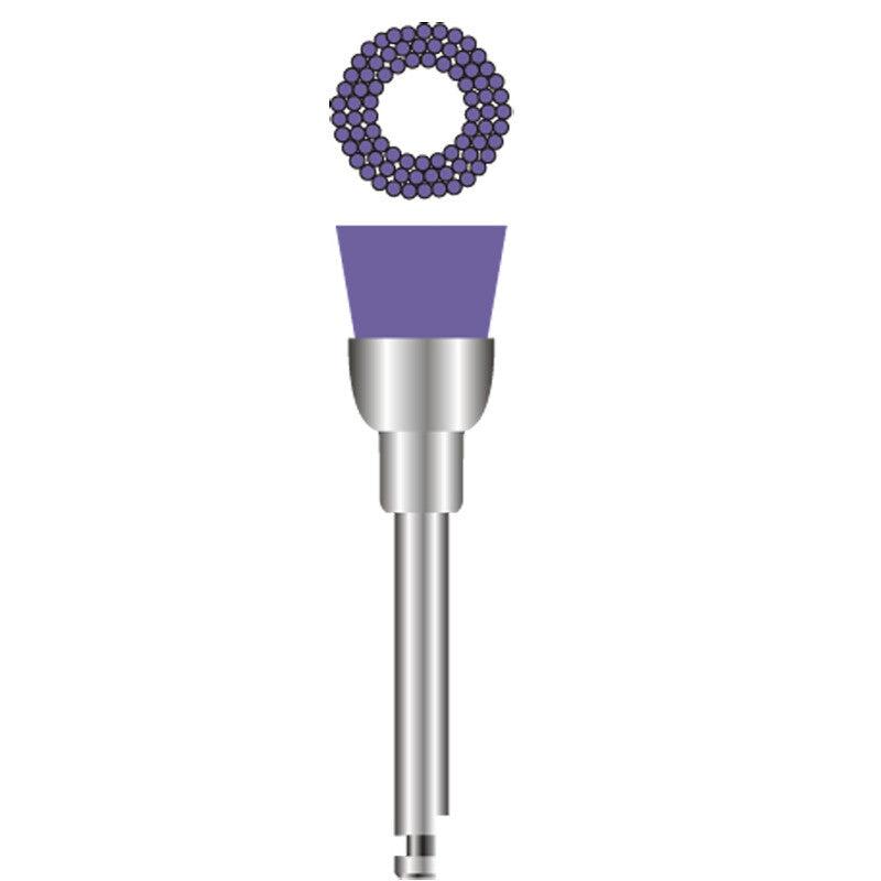 FHS Dental brossettes à polir violet medium CA (100 pcs)