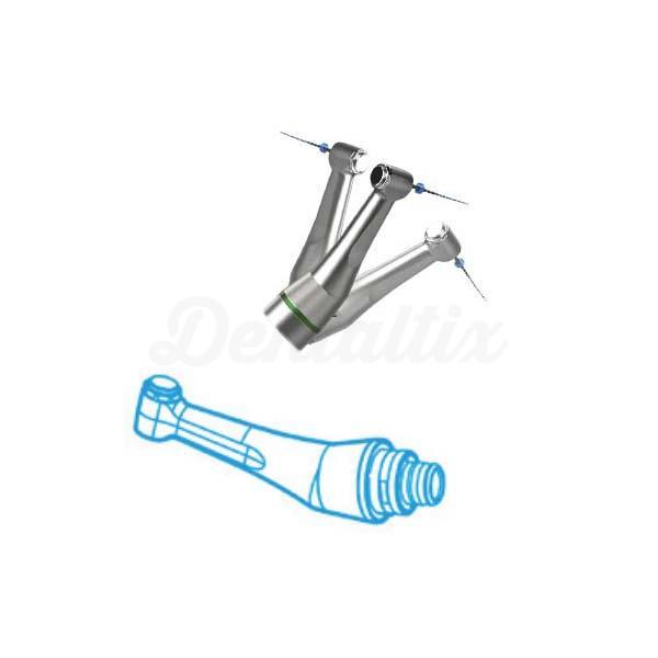 Hoekstuk voor endodontiemotor: rotatie van 360°