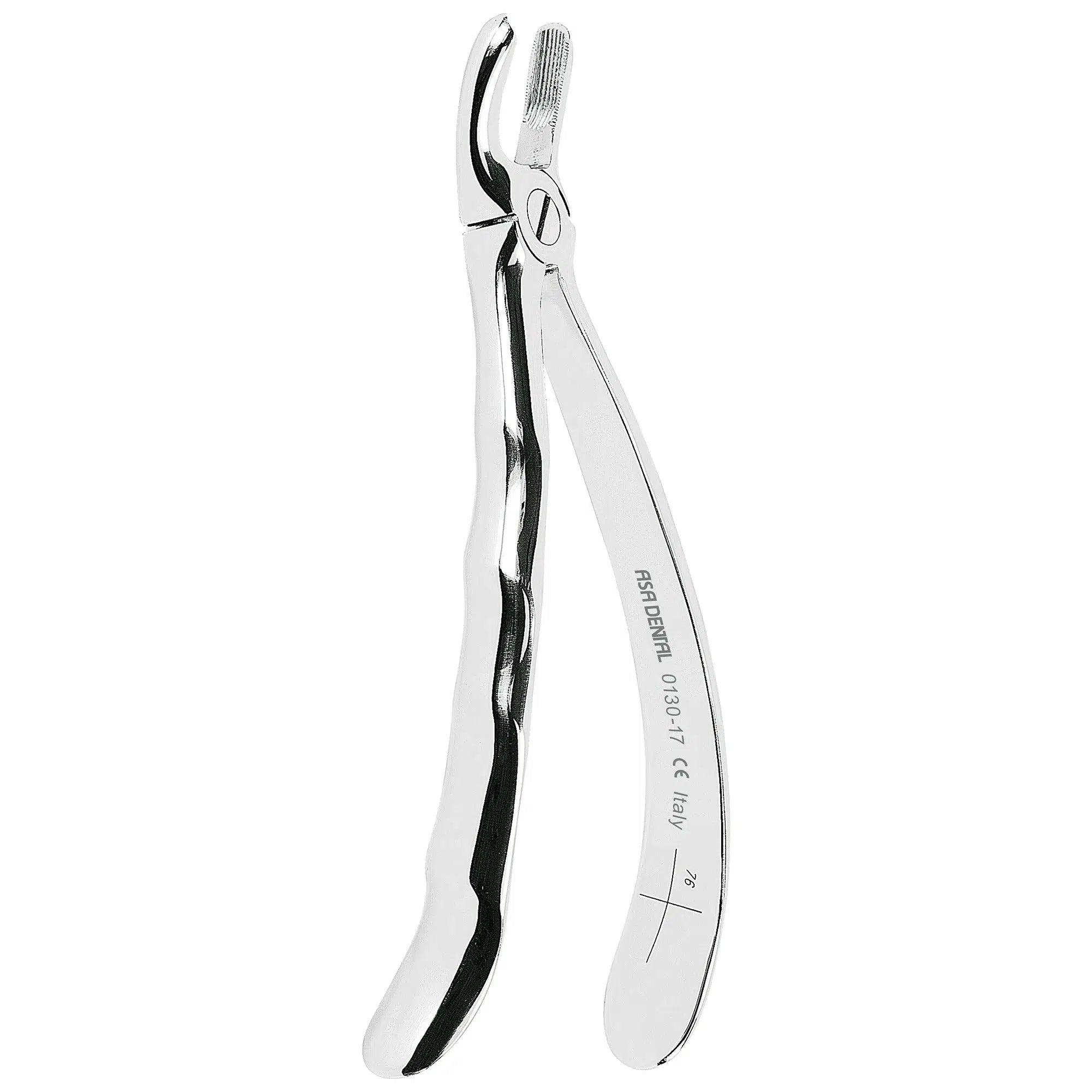 Asa Dental Extractietang Anatomisch #17 Gekartelde punt (17 cm)