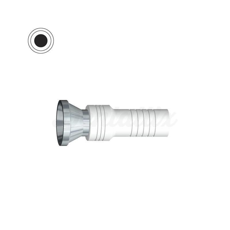 Basisabutment (gefreesd), intern hexagonaal (Zimmer TSV® ø5,7)