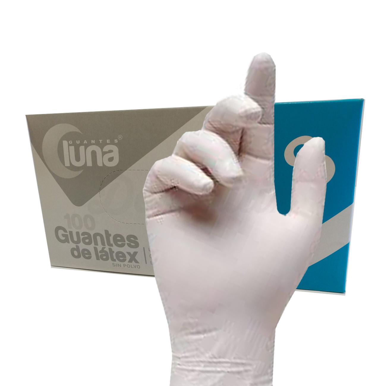 Gants en latex sans poudre (100 pcs)