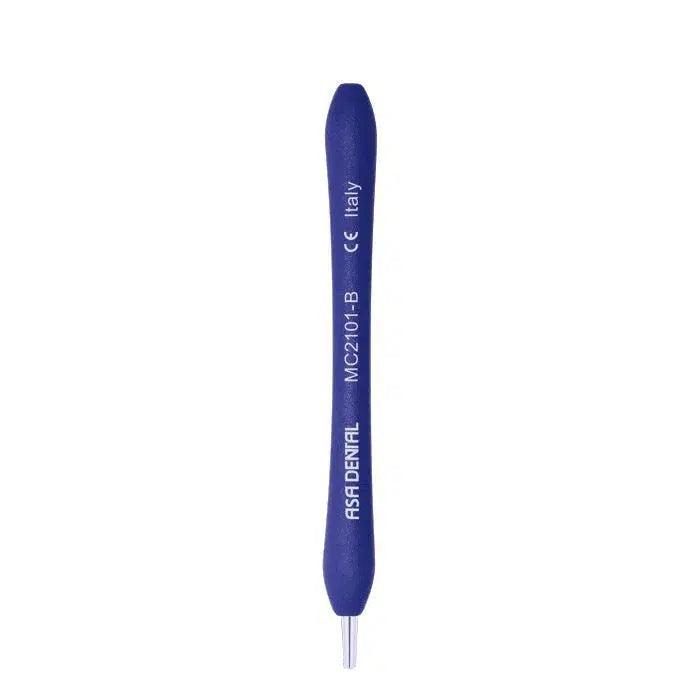 Asa Dental Mondspiegel Handgreep Blauw Speciaal Handvat