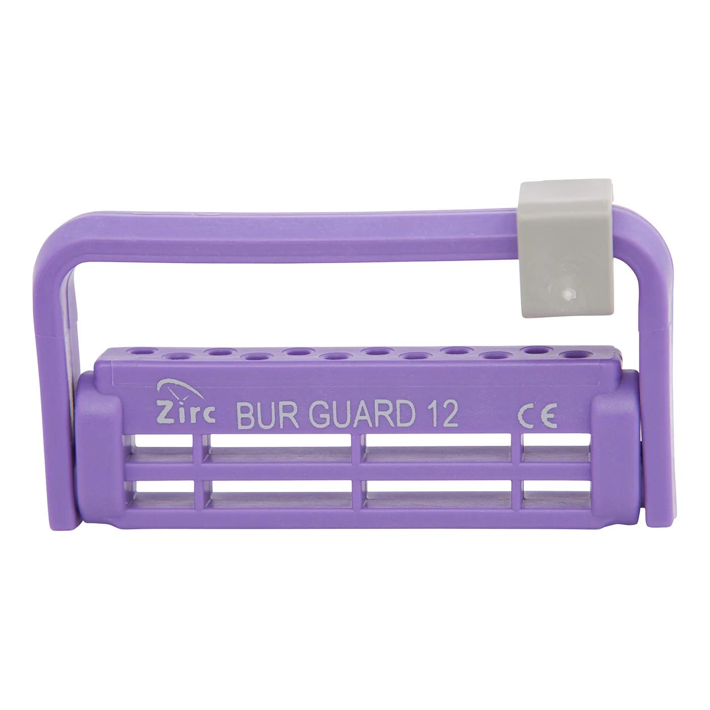 12 Hole Bur Guard Neon Lila