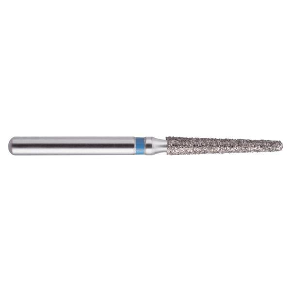 Fraises diamantées NeoDiamond FG - 199 conique ronde - ISO 012, moyen (bleu), 10 pcs