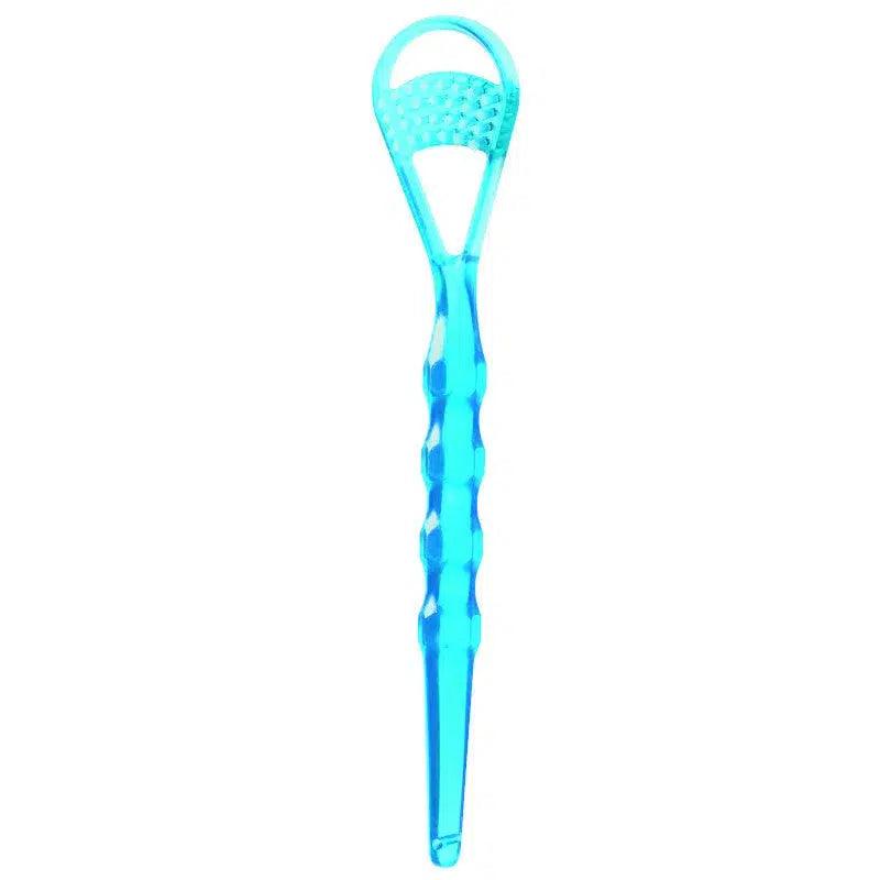 Tong Clin De Luxe bleu-transpa pc