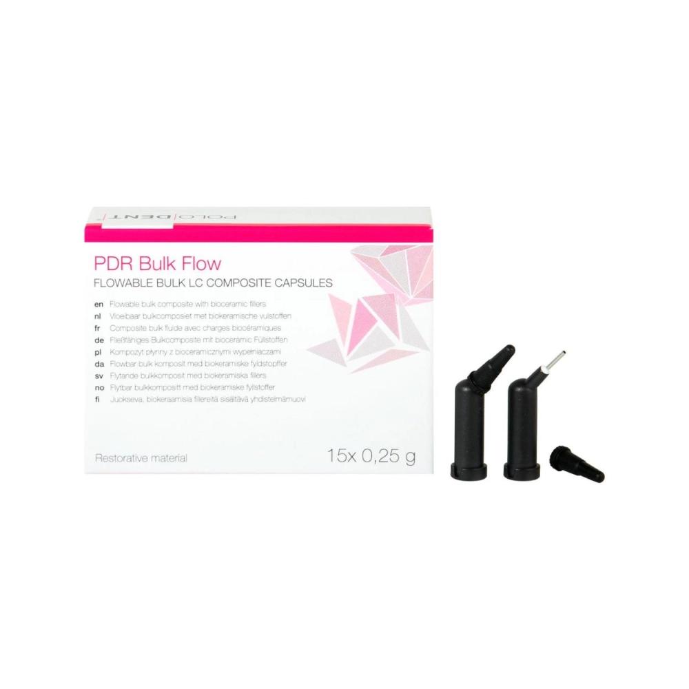 PoloDent PDR Bulk Flow capsules 15x 0,25 g