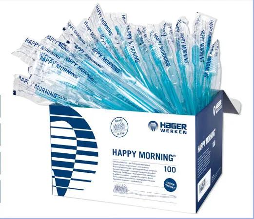 Happy Morning® brosses à dents à usage unique (sans dentifrice)