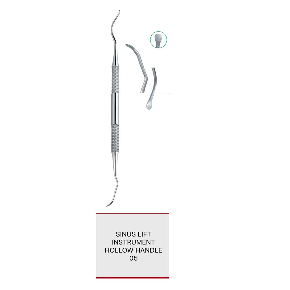 Sinuslift-instrument hol handvat 05 ref. 1021-18