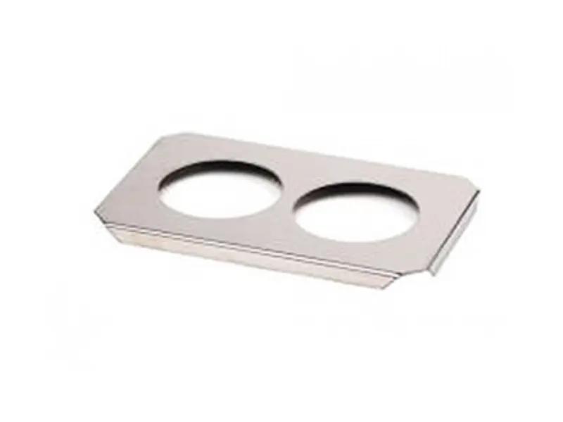 Elmasonic Porte gobelet inox 2 bocaux ø95 mm type 60/150/180/300