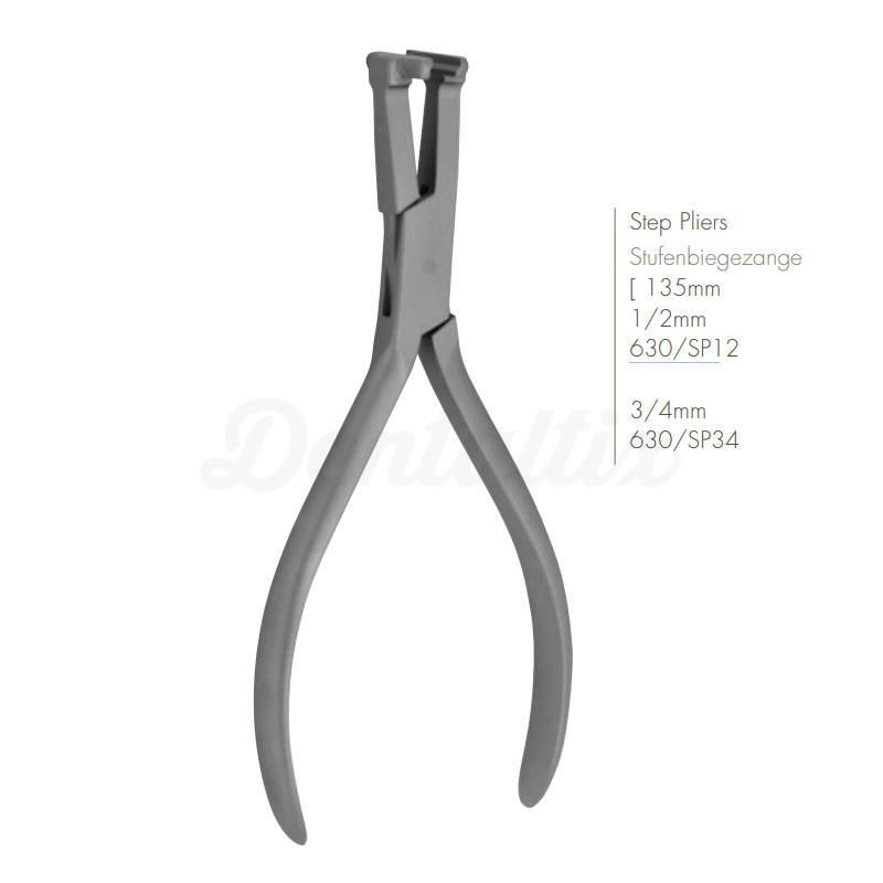 Step Pliers : Pince spécialisée pour le pliage permanent du Nickel-Titane (13,5 cm)