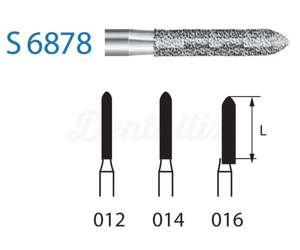 Fraise S6878.314. Fraise Diamantée Pointue FG (5 unités)