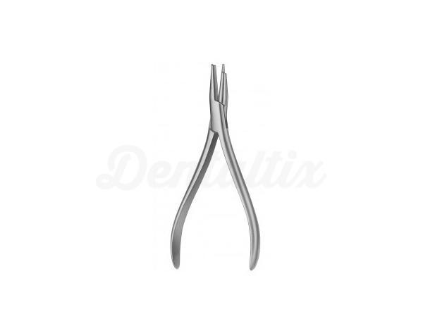 Pince Andresen (130 mm). Concaves pour biseautage