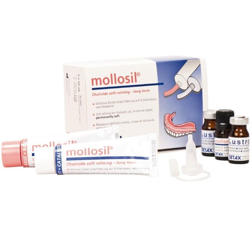 Detax Mollosil® Standard base + catalyseur (2 x 50 ml)