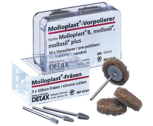 Molloplast Prepolijstmachine 10st+Mandrell