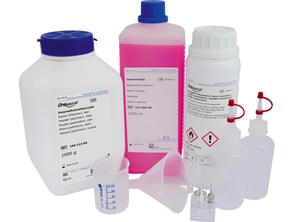 Orthocryl®, Kit de démarrage, transparent