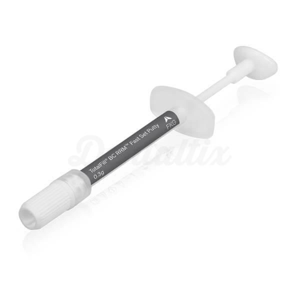TotalFill BC RRM Fast Set Putty : Matériau de réparation radiculaire (seringue Sanidose de 0,3 g)