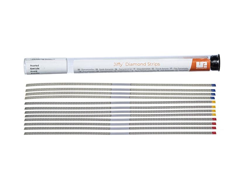 Jiffy Bandes diamantées perforées Larges Assortiment