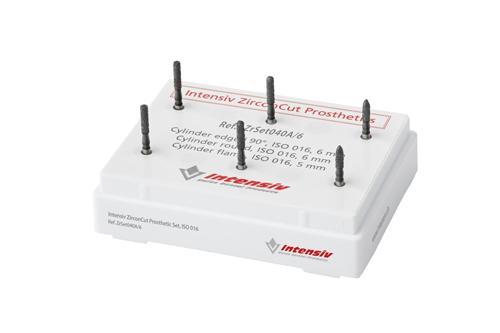 ZirconCut Set 6 Instruments Iso 16