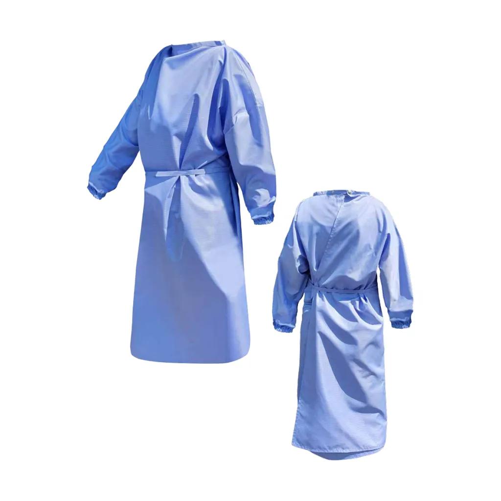 Blouse Bleue Lavable Taille Unique