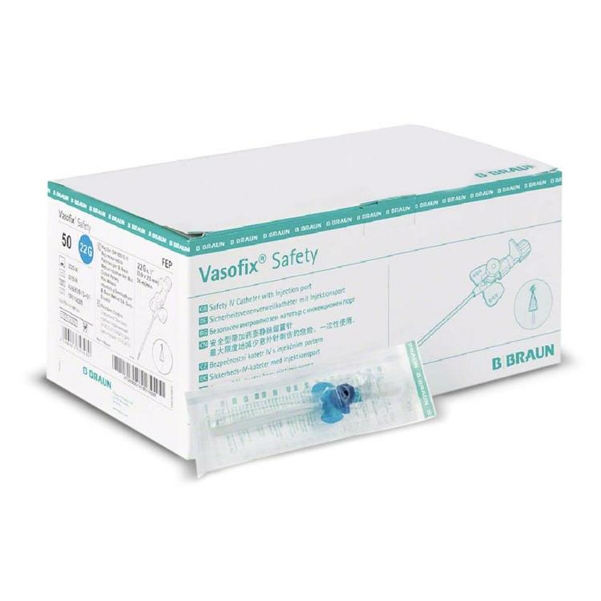 Vasofix 0,9 x 25mm G22 bleu