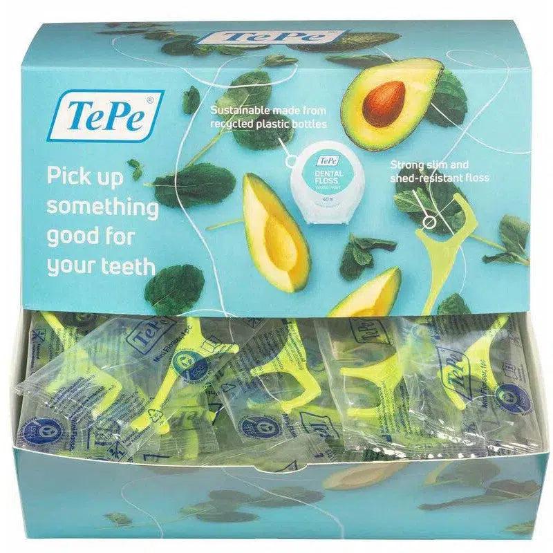 Porte-fils TePe GOOD Mini Flosser, boîte distributrice (120 pcs)