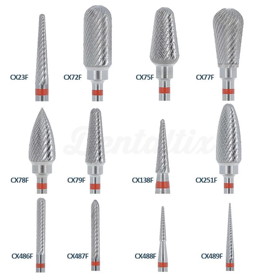CX75.HP - Fraise en carbure tungstène en forme conique pour pièce à main (1 pcs.)